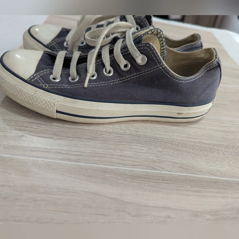 Converse Unisex Navy Blue White W: Size 7 M: Size 5 *NWOB